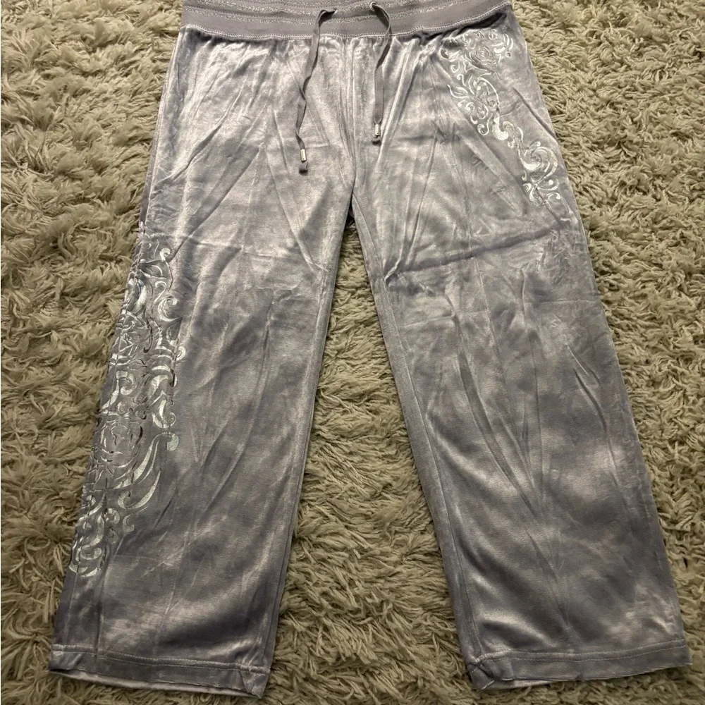 BCBGMaxAzria Silver Fabric with Black Label Size L - Picture 9 of 16
